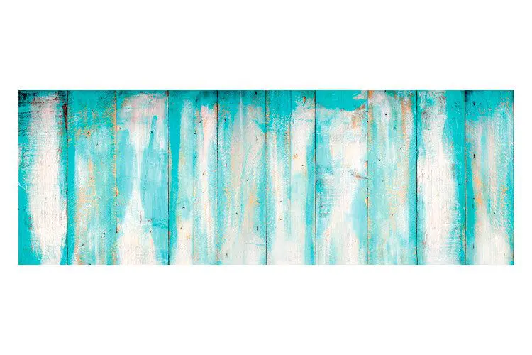 Mural decorativo Madera Playa Vintage - Imagen 2