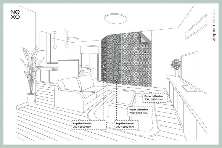 Papel Pintado adhesivo Loures - Imagen 9