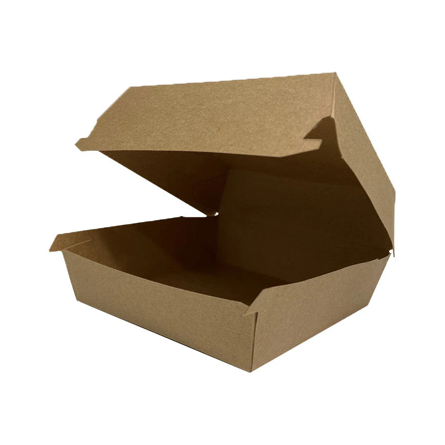 Caja kraft de hamburguesa - Imagen 3
