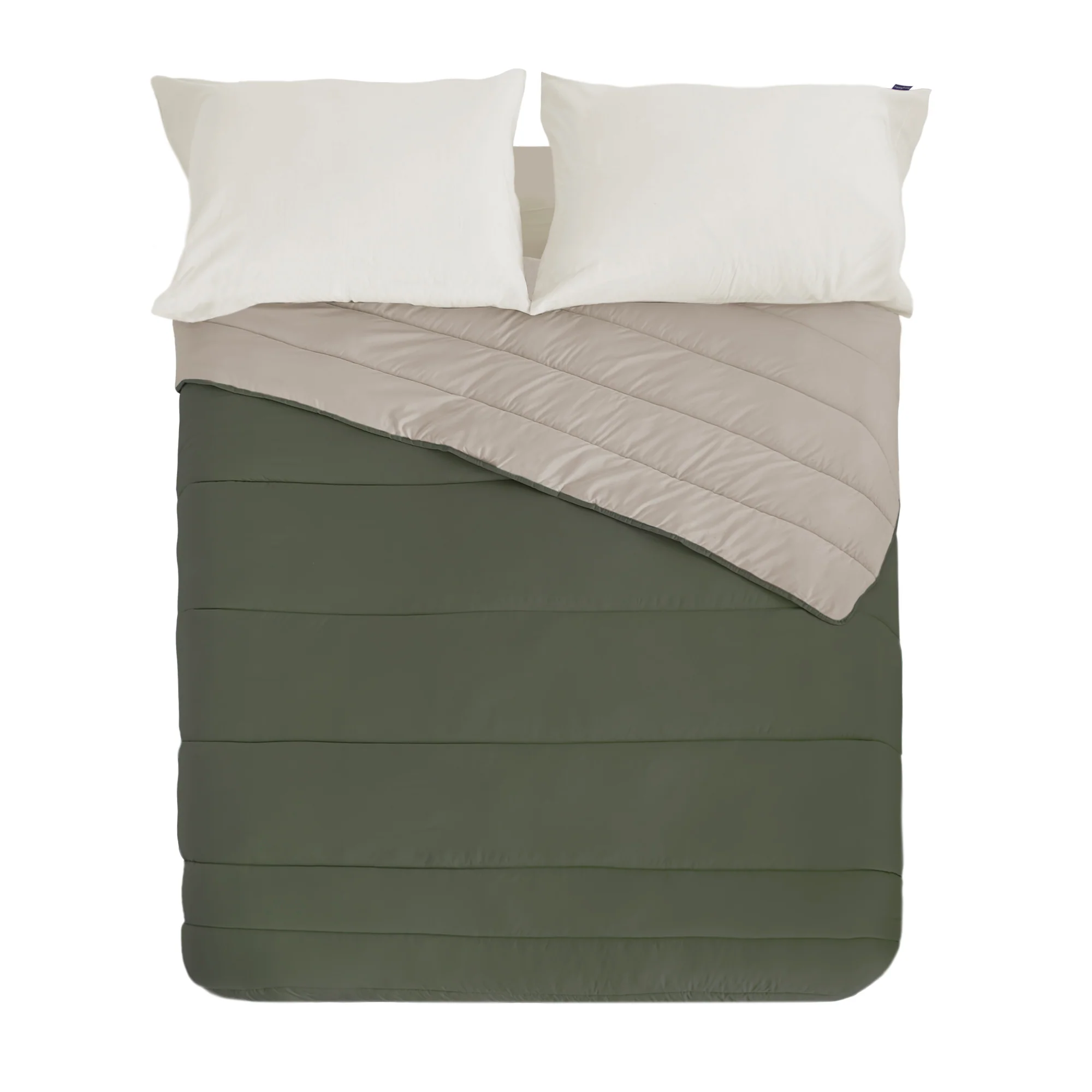 Basic Edredón Verde oliva - Imagen 5