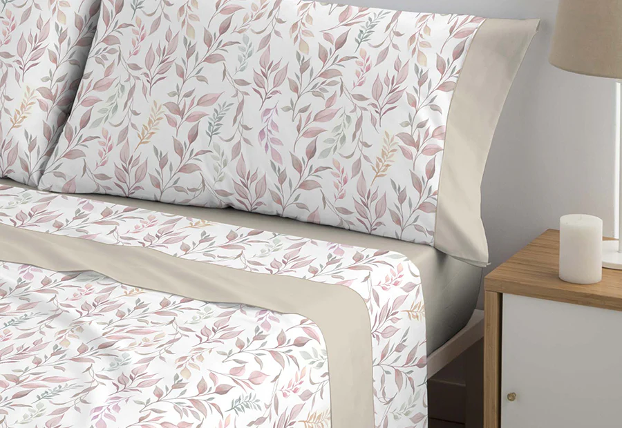 Sábanas BANJO Bambú marca PoloPolo color beige