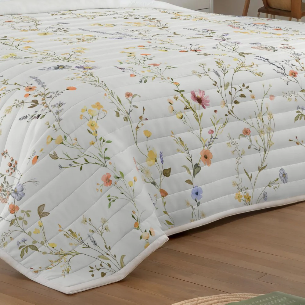 Colcha bouti PRIMAVERA Naturals de Euromoda - Imagen 4