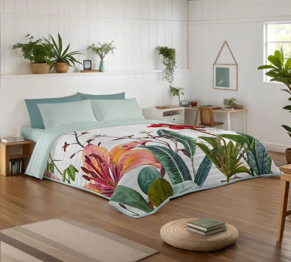 Colcha bouti TATUM Naturals de Euromoda